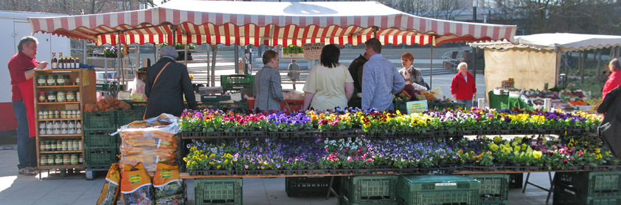 unser Marktstand